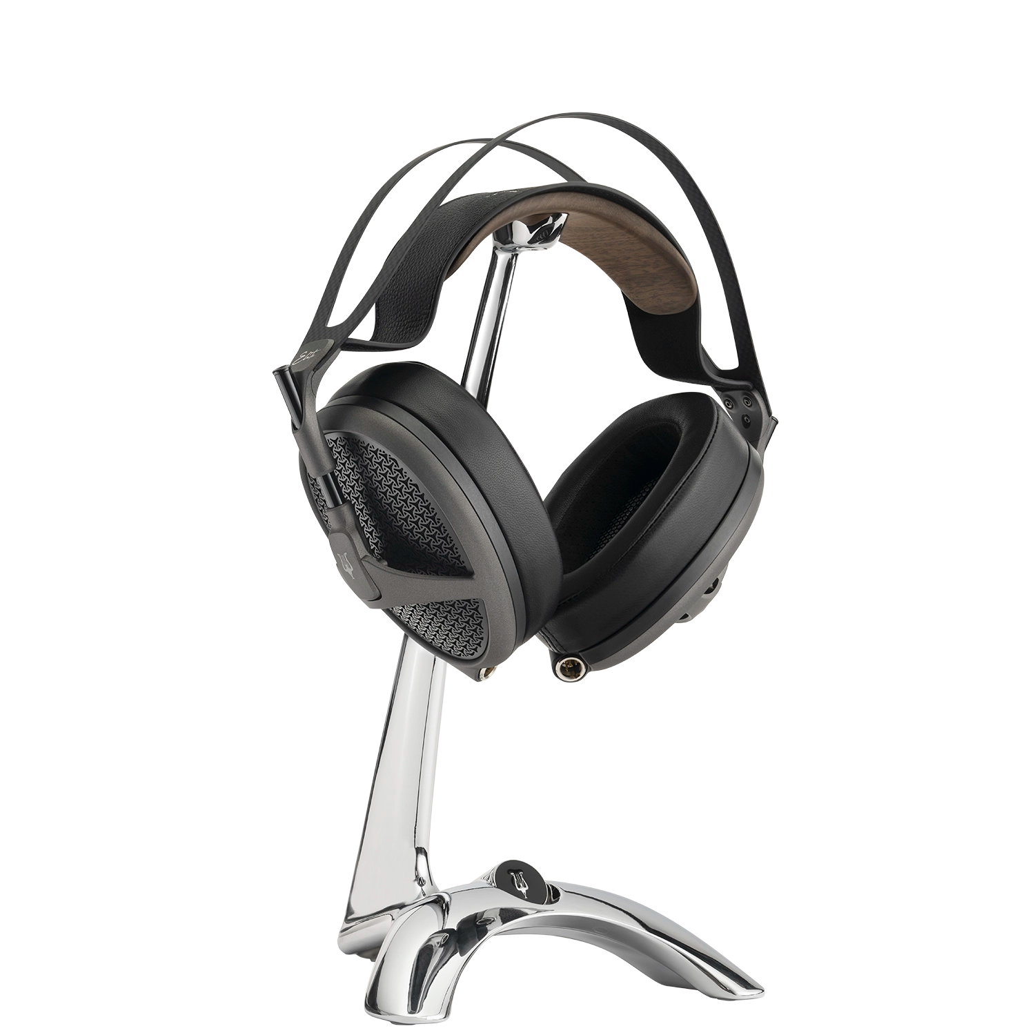 Meze Audio premium built Manta Chrome with flagship open back planar magnetic driver headphone Elite Tungsten