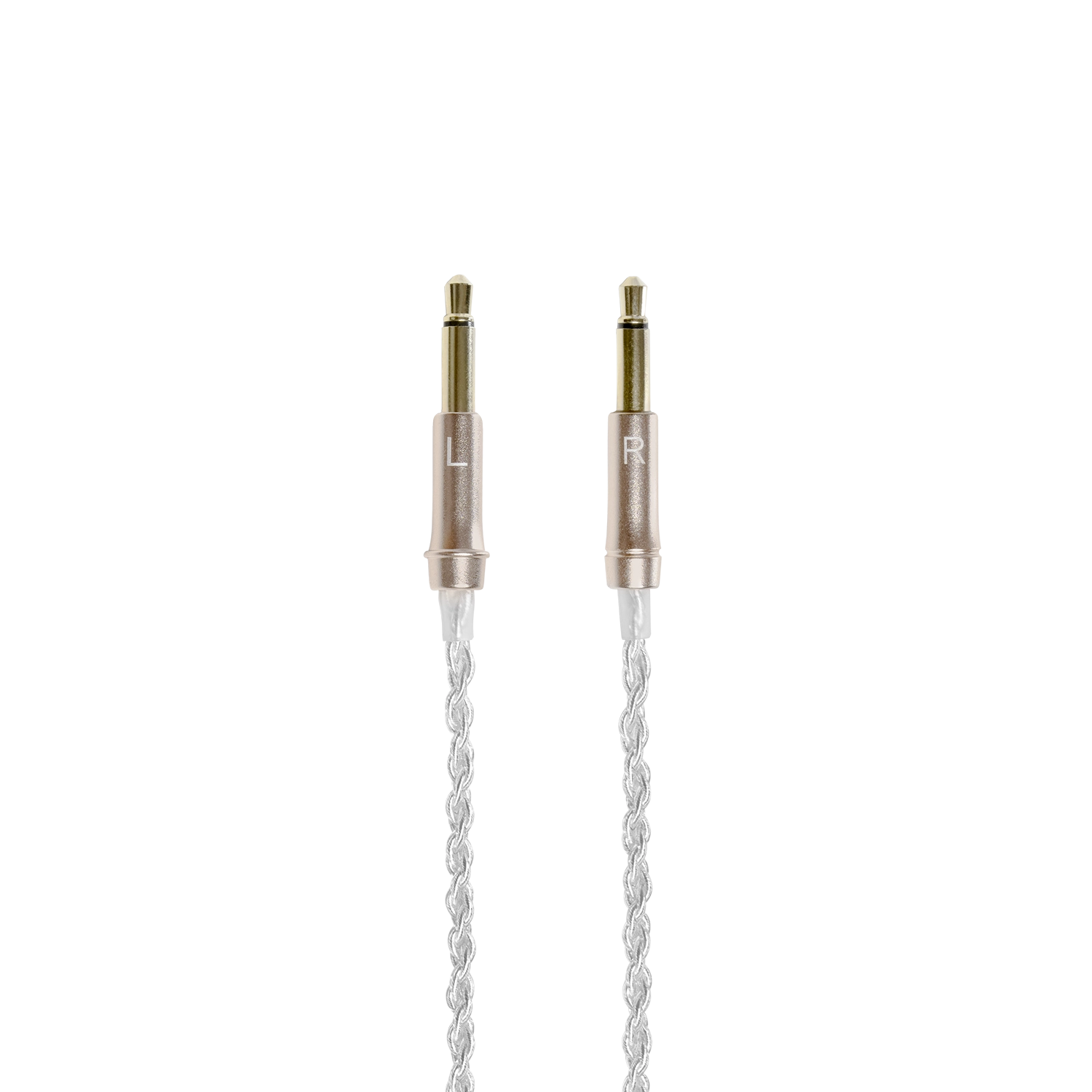 Meze Audio Mono 3.5 Silver Cable connectors - High-Quality Audiophile Cable for Enhanced Sound Performance