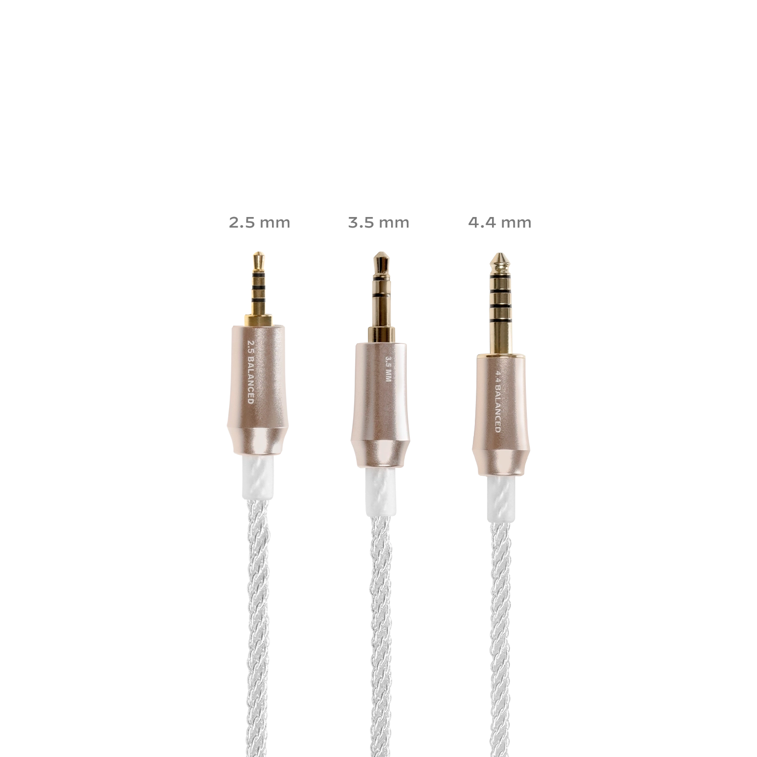 Meze Audio silver plated upgrade cable mono 3.5 mm