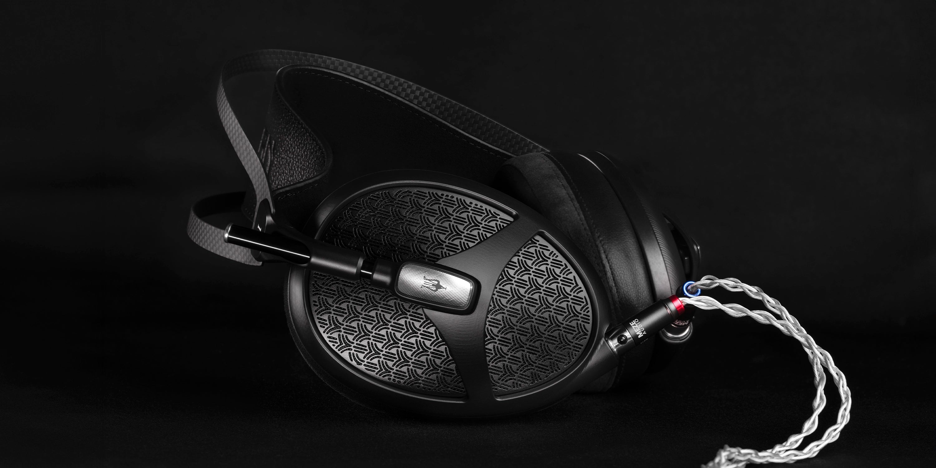 Meze Audio Empyrean II premium hifi open-back planar magnetic headphones lateral view