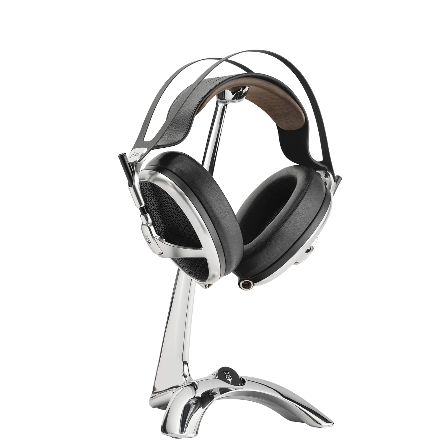 Meze Audio premium built headphone stand Manta Chrome best open-back audiophile premium headphones winter bundle Elite Aluminium