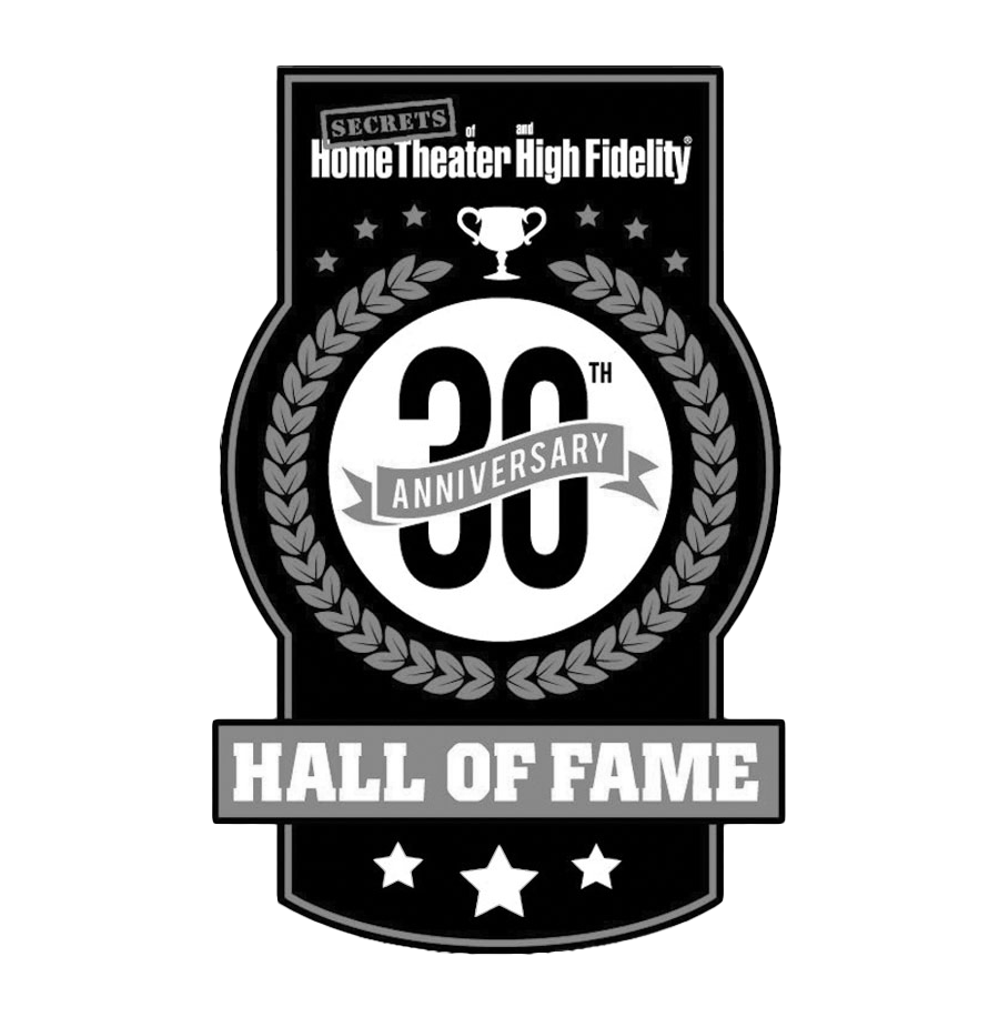 HomeTheatre High Fidelity Hall of Fame 30th Anniversary Award